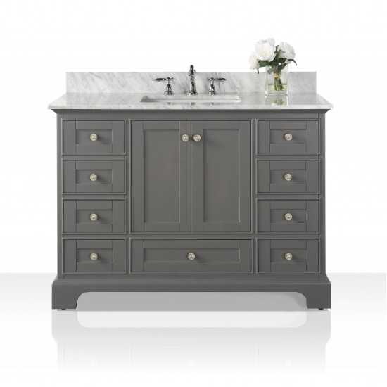 Audrey 48 in. Bath Vanity Set in Sapphire Gray