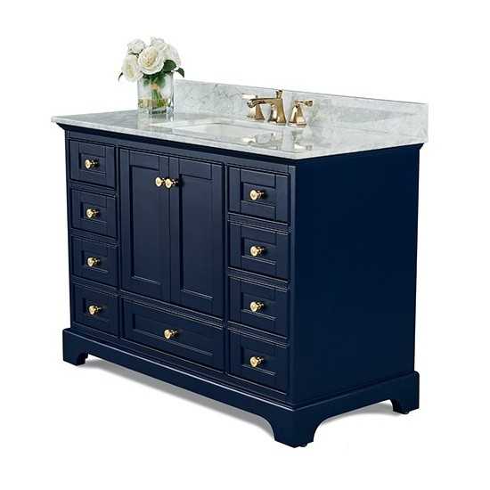 Audrey 48 in. Bath Vanity Set in Heritage Blue