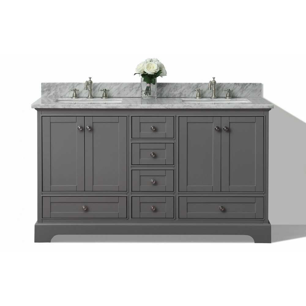 Audrey 72 in. Bath Vanity Set in Sapphire Gray Audrey 72 in. Bath Vanity Set in Sapphire Gray