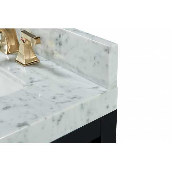 Elizabeth 36 in.Bath Vanity Set in Black Onyx