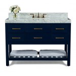 Elizabeth 48 in.Bath Vanity Set in Heritage Blue