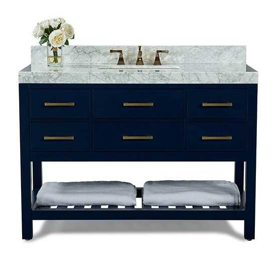 Elizabeth 48 in.Bath Vanity Set in Heritage Blue