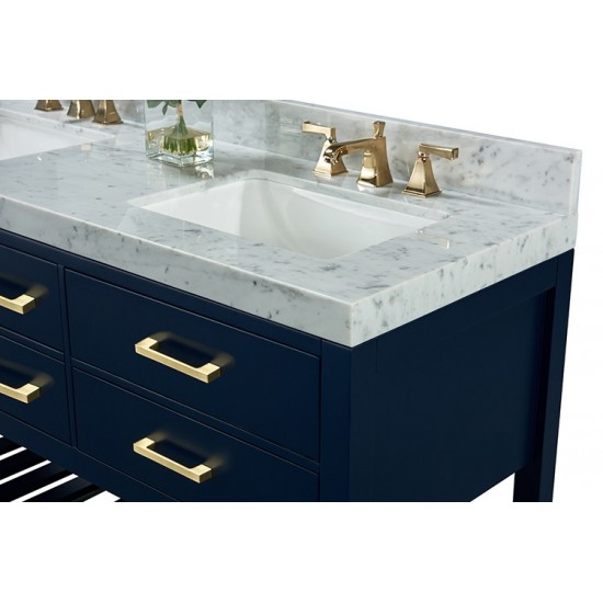 Elizabeth 48 in.Bath Vanity Set in Heritage Blue