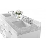 Elizabeth 72 in. Bath Vanity Set in White