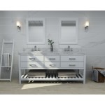 Elizabeth 72 in. Bath Vanity Set in White