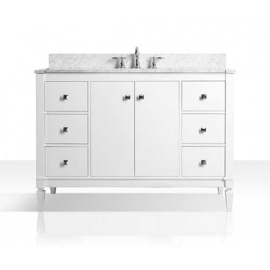 Kayleigh 48 in. Bath Vanity Set in White