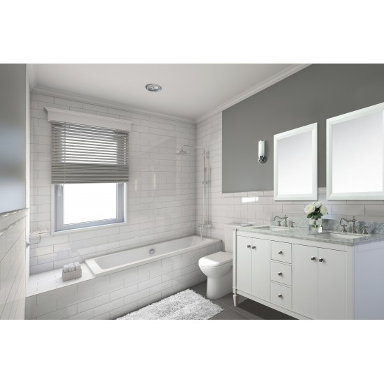 Kayleigh 48 in. Bath Vanity Set in White