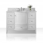 Lauren 48 in. Bath Vanity Set in White