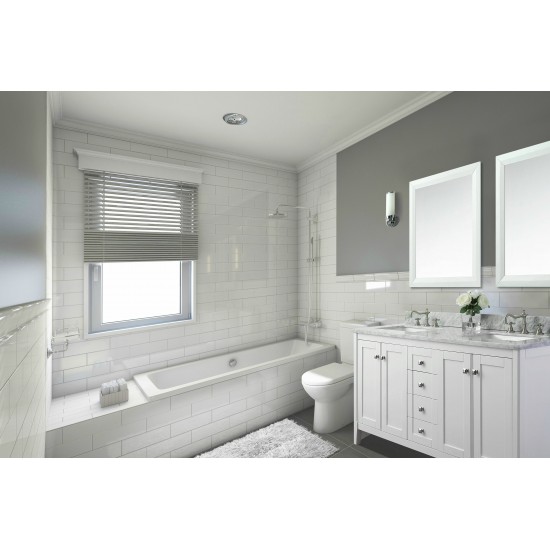 Shelton 48 in. Bath Vanity Set in White