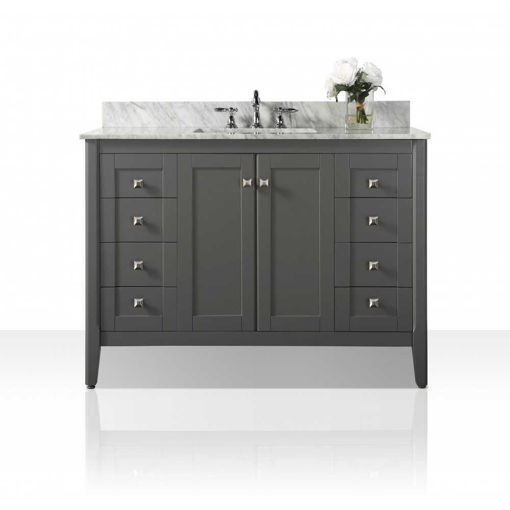 Shelton 48 in. Bath Vanity Set in Sapphire Gray