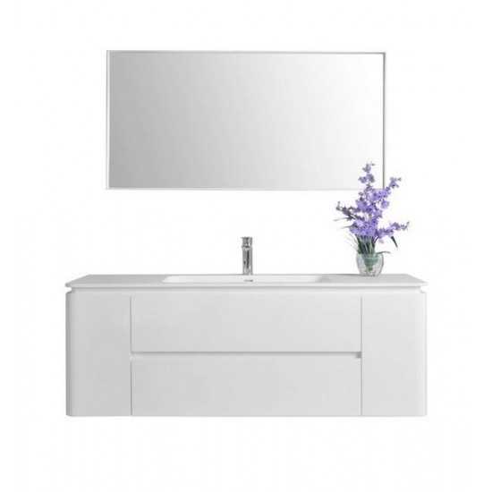 Gwyneth 55 in. Bath Vanity Set in White