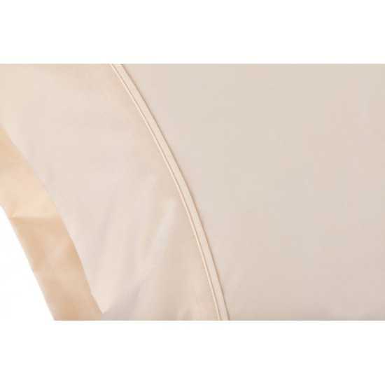 mySheet Set, 100% Natural Cotton Sheet Set, King, Up to 18"