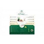 myTopper, 100% Washable Wool Mattress Topper, Twin 39x76", 1.5in thick