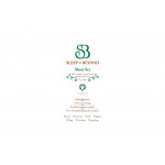 Sleep & Beyond 100% Organic Cotton Sheet Set, Split King, Up to18", Ivory