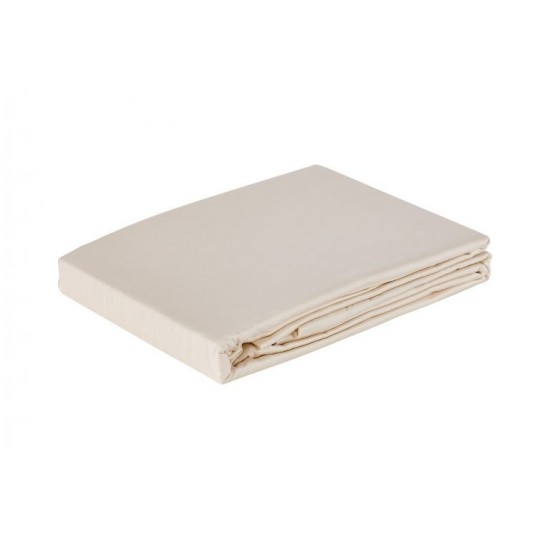 Sleep & Beyond 100% Organic Cotton Duvet Cover, King 104x92", Ivory