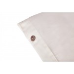 Sleep & Beyond 100% Organic Cotton Duvet Cover, King 104x92", White
