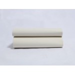 Sleep & Beyond 100% Organic Cotton Waterproof Protector, King, up to 18", Ivory