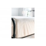 Sleep & Beyond 100% Organic Cotton Waterproof Protector, King, up to 18", Ivory