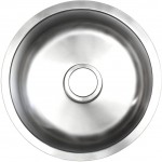 16.5-in. W CUPC Approved Brushed Nickel Kitchen Sink With Brushed Nickel Finish And 20 Gauge