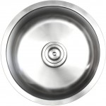 16.5-in. W Undermount Brushed Nickel Kitchen Sink Set For Deck Mount Drilling - Strainer Included