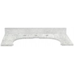 33-in. W 16.5-in. D Stone Top In Bianca Carara Color For 3H8-in. Faucet