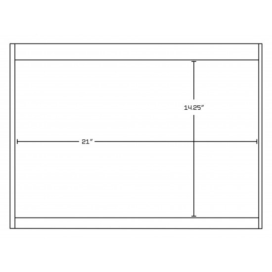 24-in. W Floor Mount White Vanity Set For 1 Hole Drilling Black Galaxy Top