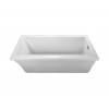 Freestanding Soaking Bath, White 65.5x32x20