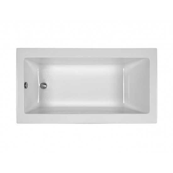 Drop In Soaking Bath White 60x32x19.5