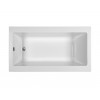 Undermount Soaking Bath White 66x32.25x19.5