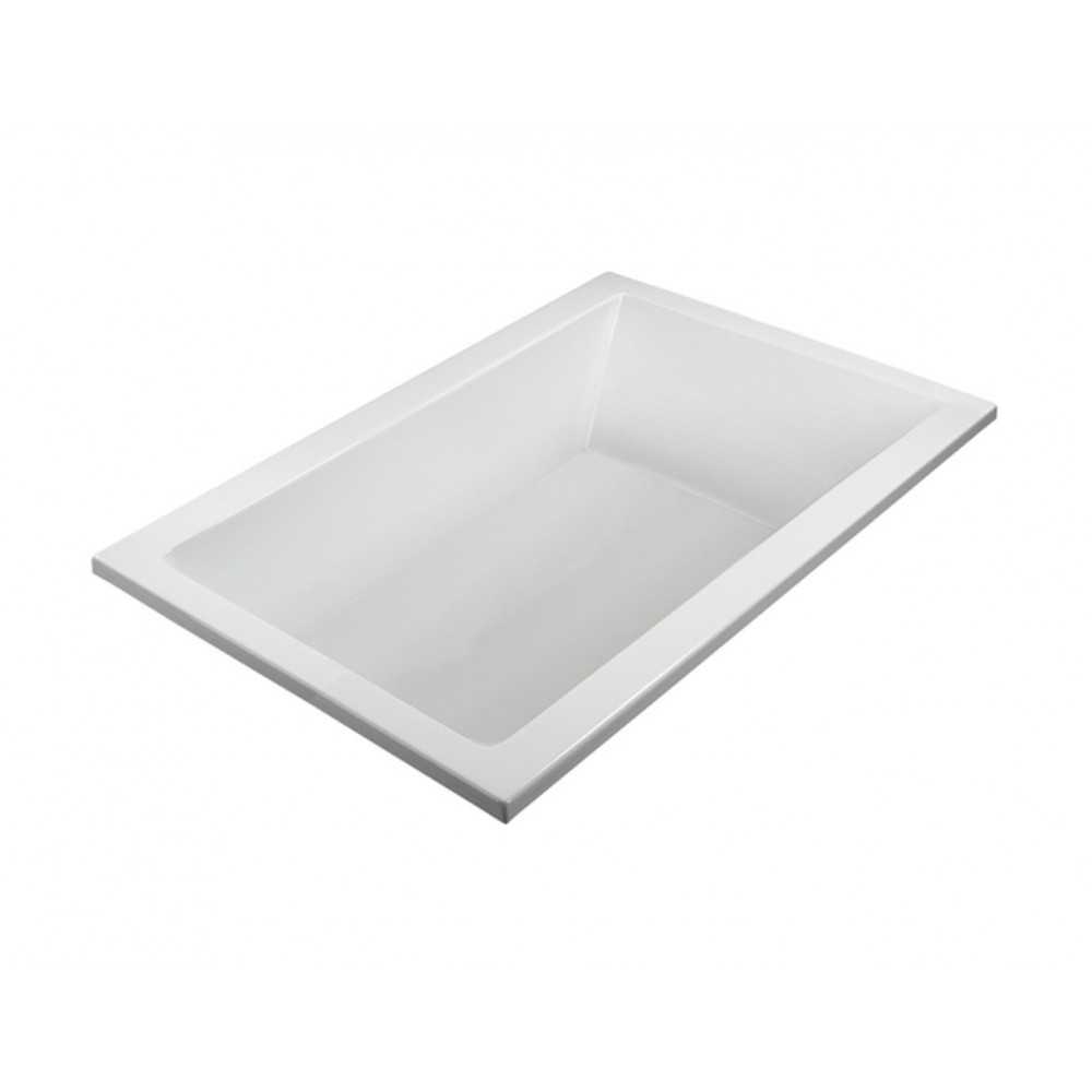 Drop In Soaking Bath White 72x42x19.75