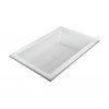 Drop In Soaking Bath White 72x42x19.75