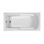 Drop In Soaking Bath Biscuit 60x29.75x17.375