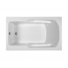 Drop In Whirlpool Bath White 59.75x35.75x19.75