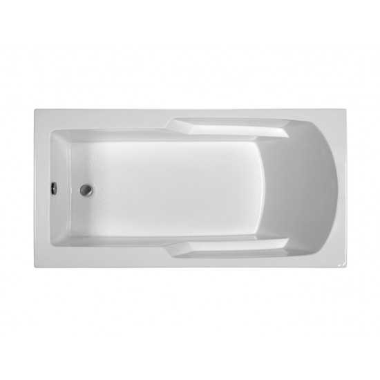 Drop In Soaking Bath White 65.75x33.75x19.5