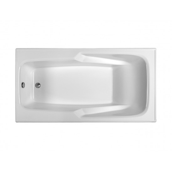 Drop In Soaking Bath Biscuit 70x35.5x18.125