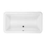 Drop In Soaking Bath Biscuit 72x40x20.75