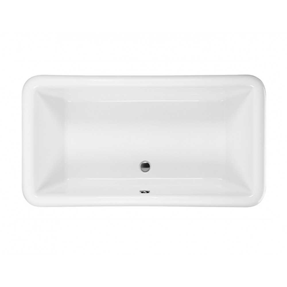 Drop In Whirlpool Bath White 72x40x20.75