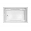 Drop In Whirlpool Bath White 59.25x47.5x19.75