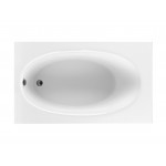 Drop In Soaking Bath White 59.25x35.5x19