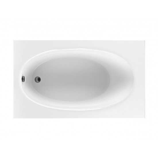 Drop In Soaking Bath White 59.25x35.5x19