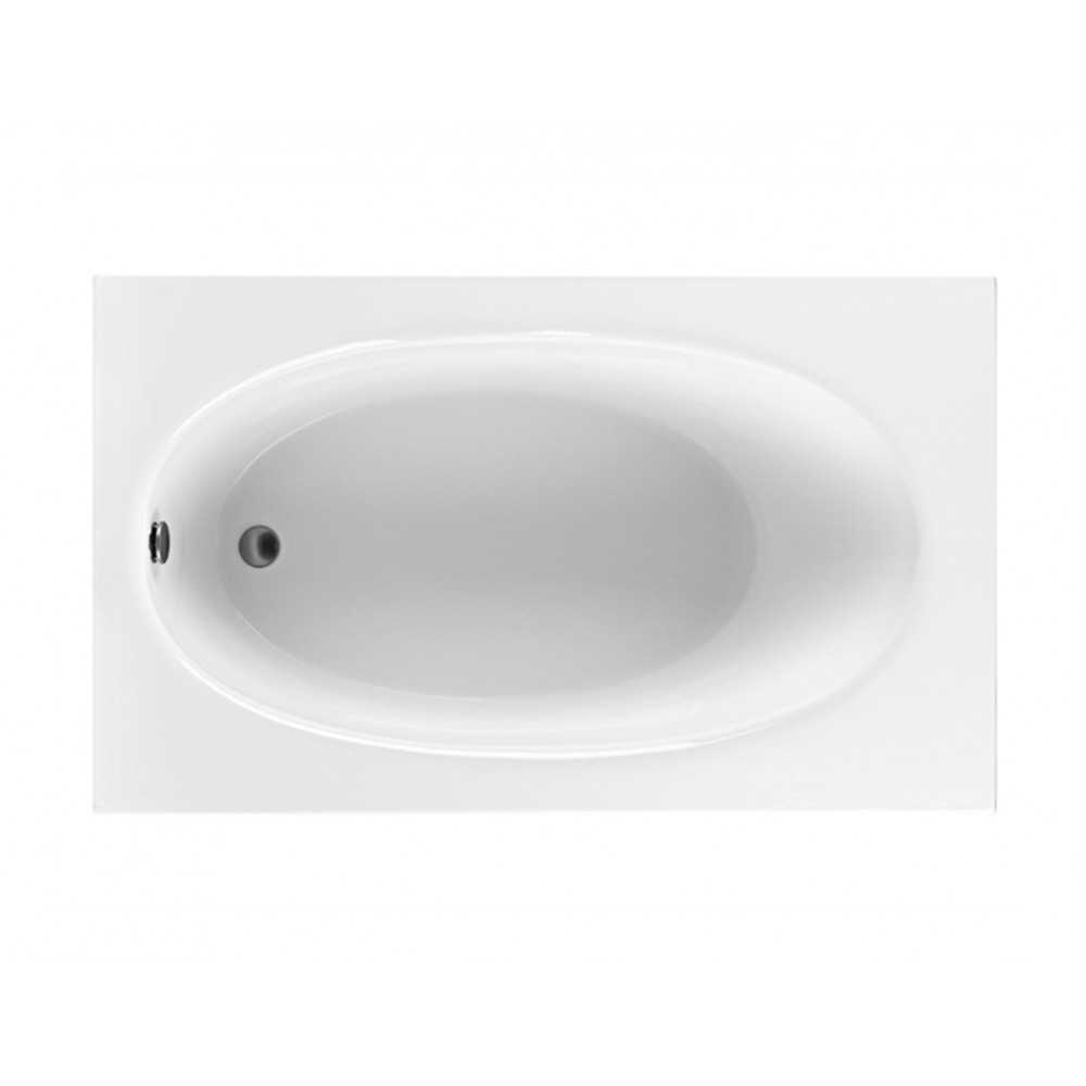 Drop In Soaking Bath White 59.25x35.5x19