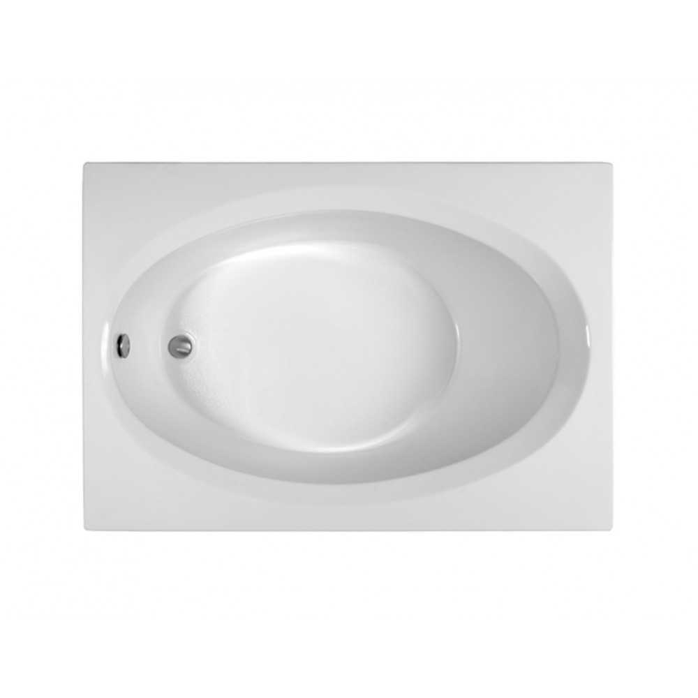 Drop In Whirlpool Bath White 59.75x41.5x18.75