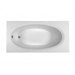 Drop In Whirlpool Bath Biscuit 71.75x35.75x19.75