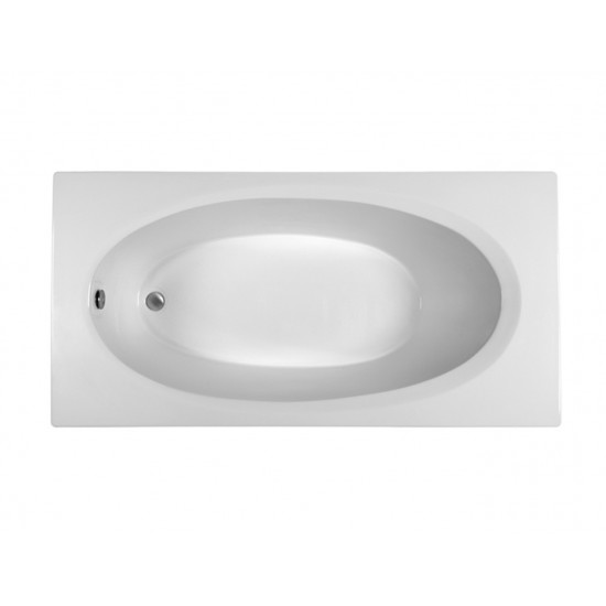 Drop In Whirlpool Bath Biscuit 71.75x35.75x19.75