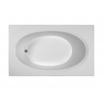 Drop In Soaking Bath White 71x41.5x18.5