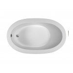 Drop In Soaking Bath White 59.5x35.5x18.75