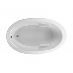 Drop In Soaking Bath White 69.25x42x21.125