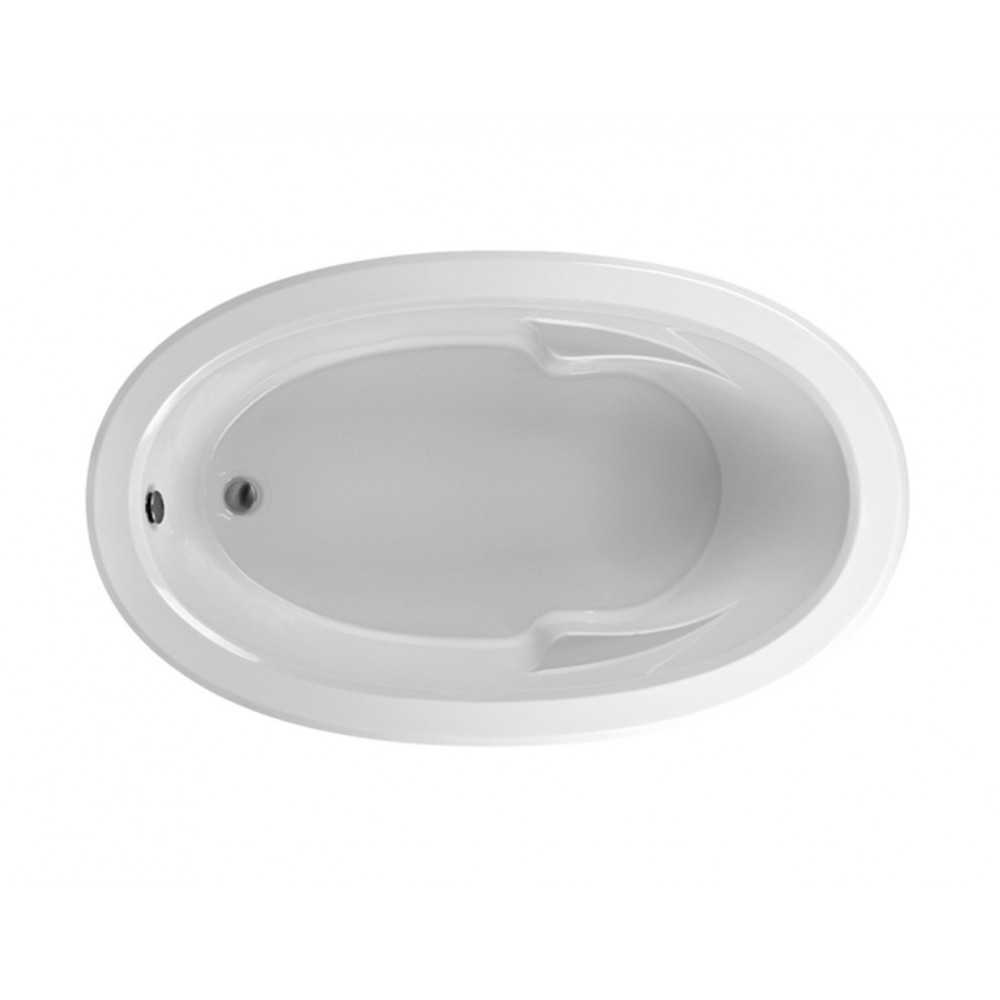 Drop In Soaking Bath White 69.25x42x21.125