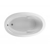 Drop In Whirlpool Bath White 69.25x42x21.125