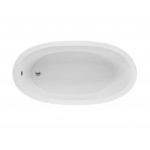 Drop In Soaking Bath White 72x36x19